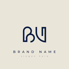 B and V logo design. BV abstract Letters Logo Monogram. This logo design is the process of creating a visual symbol that represents a brand, company, or individual.
