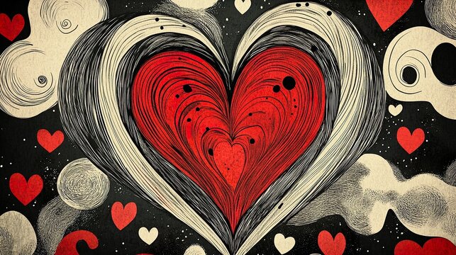 Hand-drawn elements adding a personal touch to modern design