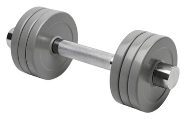 Naklejka premium PNG Dumbbell minimal dumbbell sports gym.
