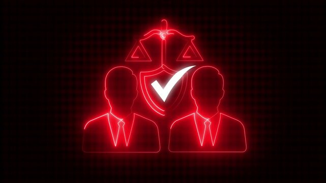 Business ethics and corporate responsibility concept for integrity, accountability, teamwork, fair practices, and ethical standards in corporate environments. Ethics icon on transparent background.