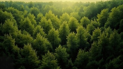 Obraz premium Storyboard of Wild Polish Landscape with Full Panorama