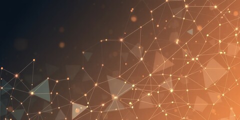 Fototapeta premium Abstract Network Connection