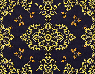 Oriental pattern. Oil painting. Pattern for printing on wall decorations, covers, leaflets, business cards