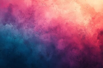 Fototapeta premium Artistic grunge background with colorful gradient and textured surface, creating a vibrant and abstract design