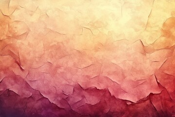 Obraz premium Gradient background featuring a cracked surface with an abstract texture, transitioning from yellow to purple hues