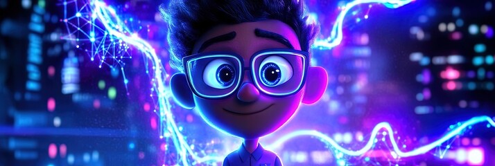 3D animation electrical engineer 