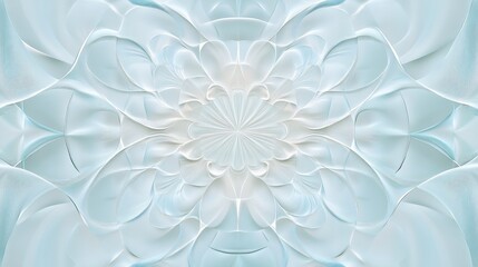 Mesmerizing Abstract Architectural Design with Intricate Floral Motifs