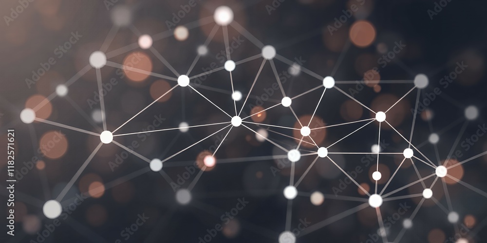 Poster abstract network connection