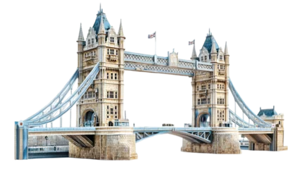 Iconic London Tower Bridge Model  Architecture  Travel  UK Landmark