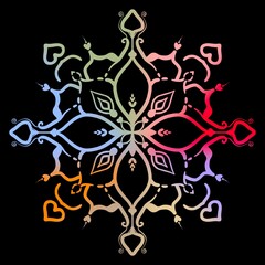 illustration of a dancing girl