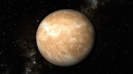 Exploring planet venus outer space scientific imagery cosmic environment dramatic viewpoint planetary research