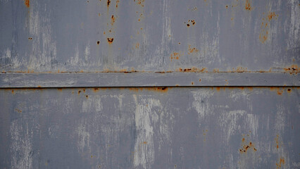 The texture of old rusty metal