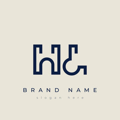 H and L logo design. HL abstract Letters Logo Monogram. This logo design is the process of creating a visual symbol that represents a brand, company, or individual.