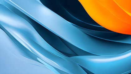 Fototapeta premium abstract colorful wavy background