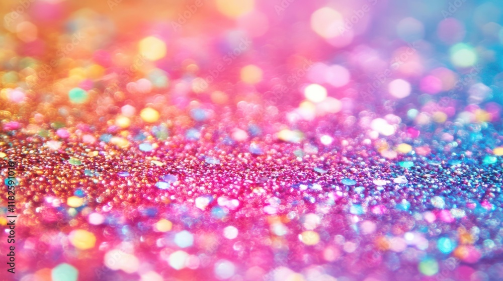 Poster bright glitter patterns in colorful tones abstract art digital background vibrant environment close-