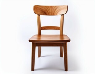 a wooden chair isolated on a white background wooden furniture