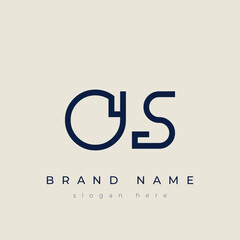 O and S logo design. OS abstract Letters Logo Monogram. This logo design is the process of creating a visual symbol that represents a brand, company, or individual.