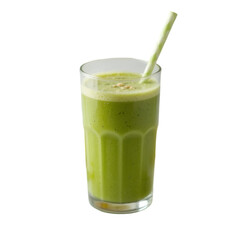 Delicious and Yummy invigorating smoothie isolated