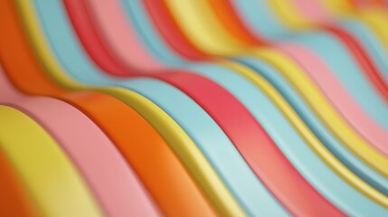 Obraz premium A close-up shot of a vibrant bench, great for decorating or illustration purposes