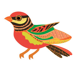 Stylized animal illustration with modern design and vibrant colors. Perfect for creative projects, decoration, and graphic design