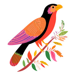 Stylized animal illustration with modern design and vibrant colors. Perfect for creative projects, decoration, and graphic design