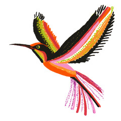 Stylized animal illustration with modern design and vibrant colors. Perfect for creative projects, decoration, and graphic design