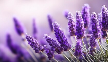 Naklejka premium flowers lavandula for greeting cards and postcard is beautiful decorations