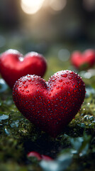 Obraz premium Love and valentine day.