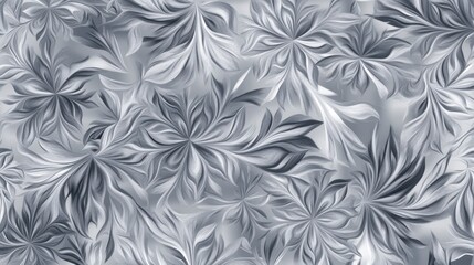 Fototapeta premium Stunning Abstract Gray Floral Design for Modern Decor