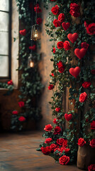 Love and valentine day.