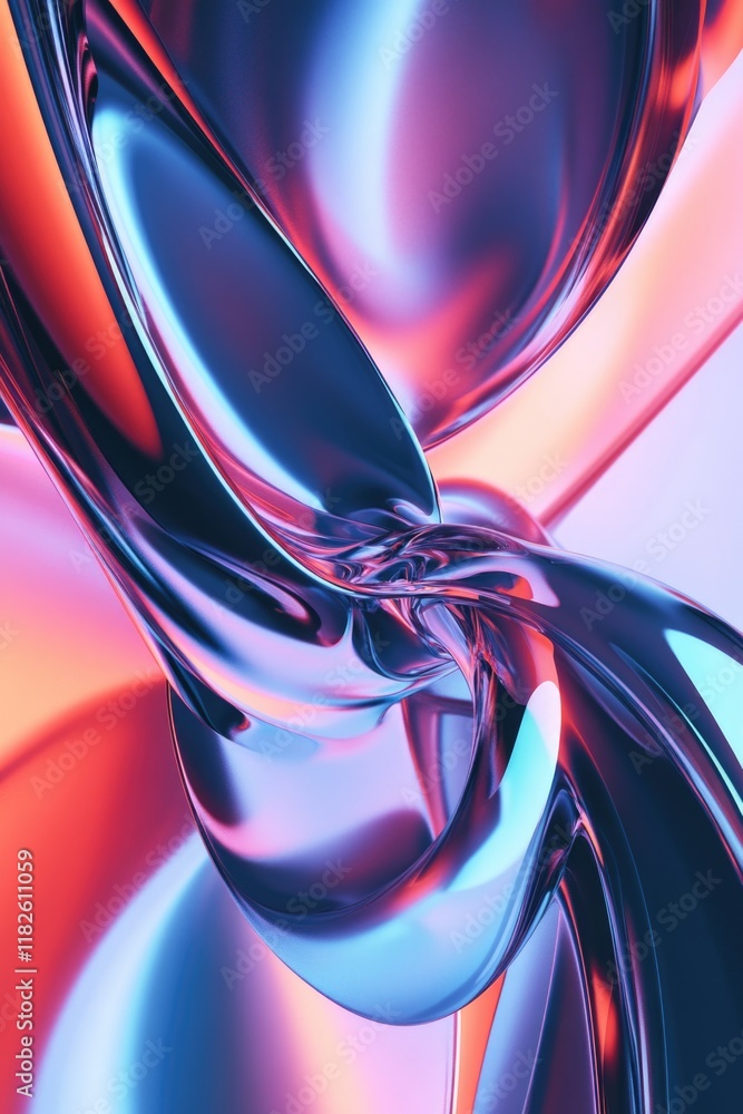 Poster a detailed look at a smooth and reflective surface, suitable for highlighting textures or creating v