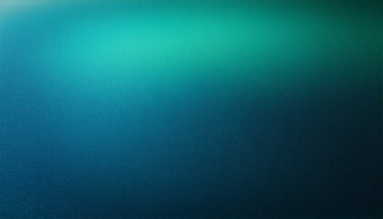 Obraz premium teal green blue gradient history with grainy noise texture abstract poster layout