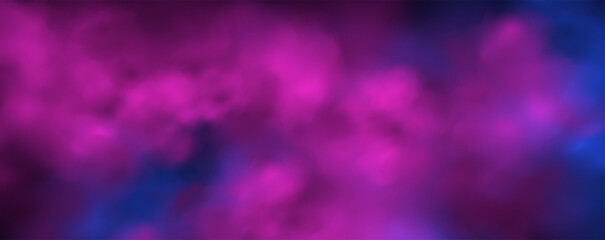  Atmospheric neon purple clouds.Magical fantasy smell of tobacco.Pink occult fog.Magic cigarette vapor.