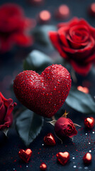 Love and valentine day.