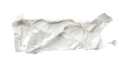 Crumpled White Plastic Packaging  Texture  Background  Design Element  Waste  Recycle   Tr