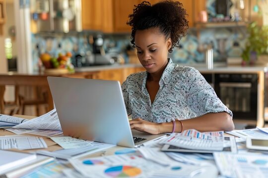 Tax Preparation Services Provided by a Black Female Professional - Powered by Adobe