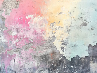 concrete wall background with subtle color stains