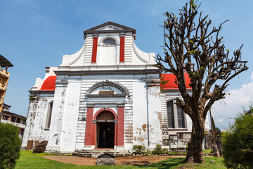 Exterior of the Wolvendaal church a Dutch Reformed church built bij de VOC in Colombo, Sri Lanka,...