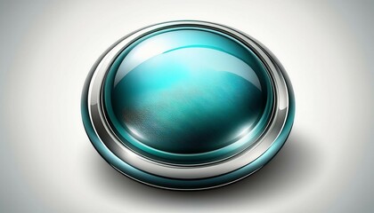 a sleek modern button design with a glossy finish on a white background ideal for various projects