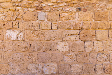 Tunis, Tunisia. Roman ruins of the Baths of Antoninus in Carthage.
