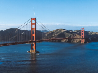 Golden Gate Bridge Drone Photo