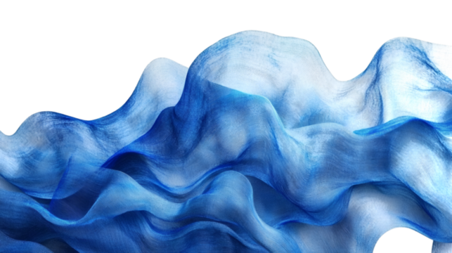 blue abstract background islaoted on white background