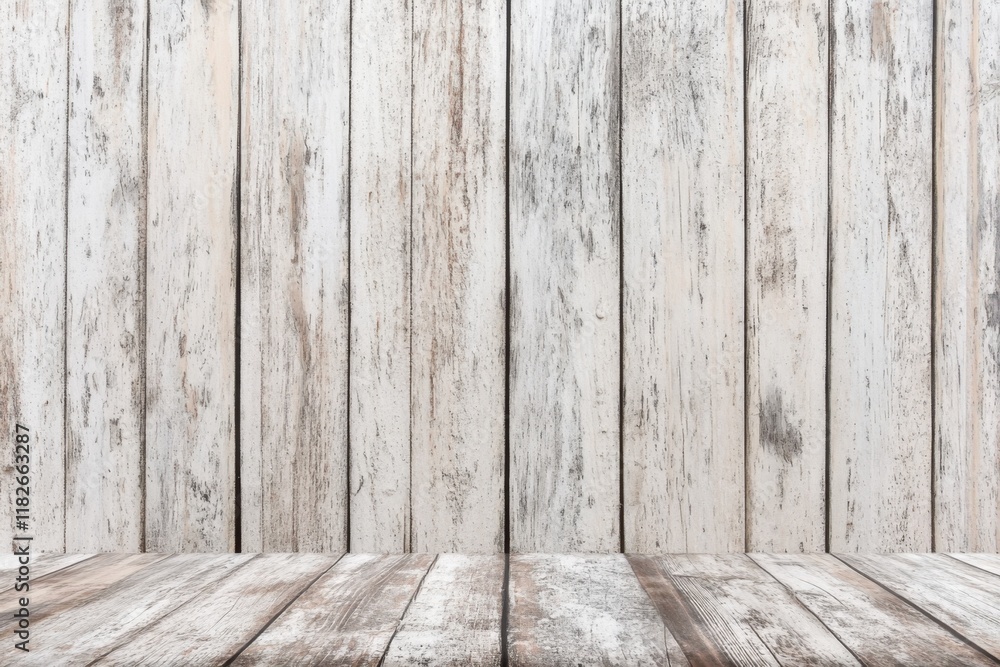 Poster rustic wooden background with weathered planks creating a warm and inviting vibe for photography or 