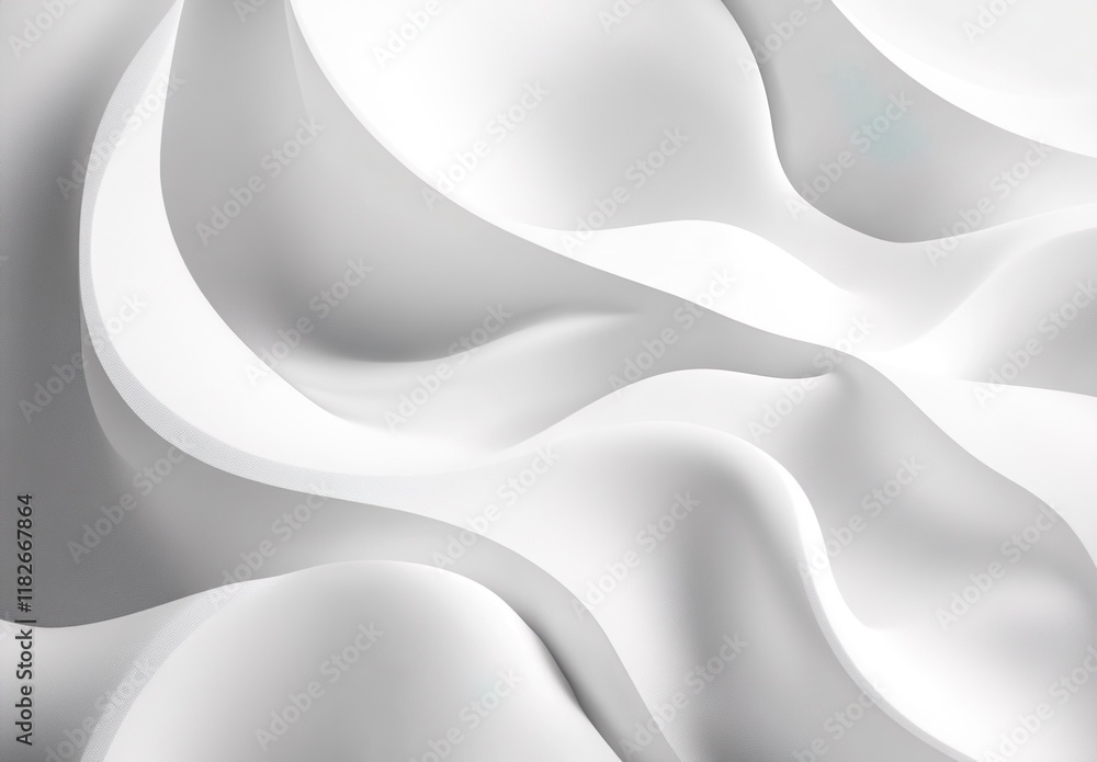Aufkleber abstract background with smooth shapes