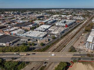 Urban Cityscape, Scott's Addition, Richmond, VA