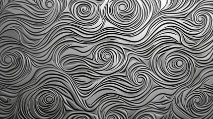 Fototapeta premium abstract black and white art, intricate linework, modern graphic design, dynamic abstract composition, elegant graphic illustration, modern abstract art, abstract line drawings