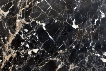 Dark marble texture with contrasting white veins suitable for various design projects