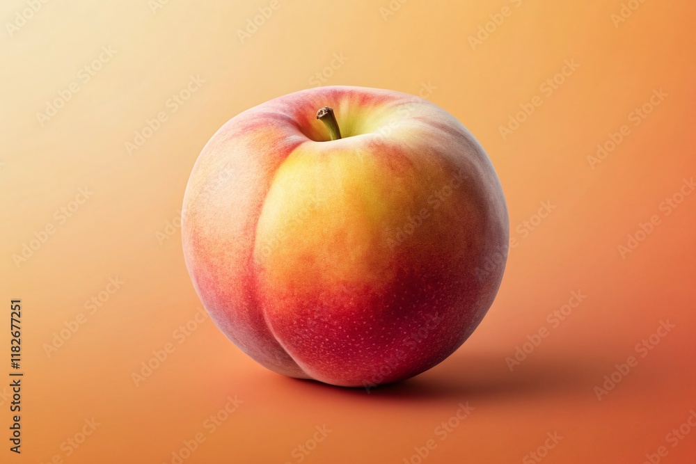 Poster abstract peach gradient background: smooth color transition for design projects