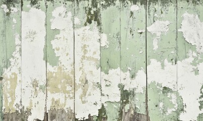 Obraz premium Old rustic wooden background painted green.