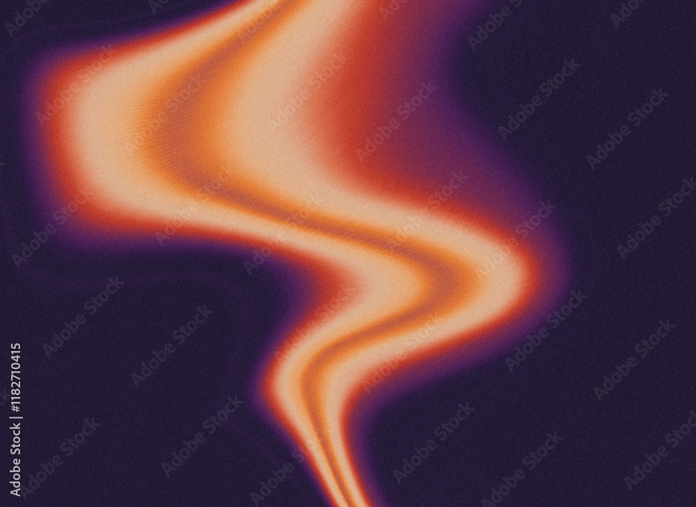 Poster abstract fluid color gradient, modern blurred background film grain texture, template with elegant d